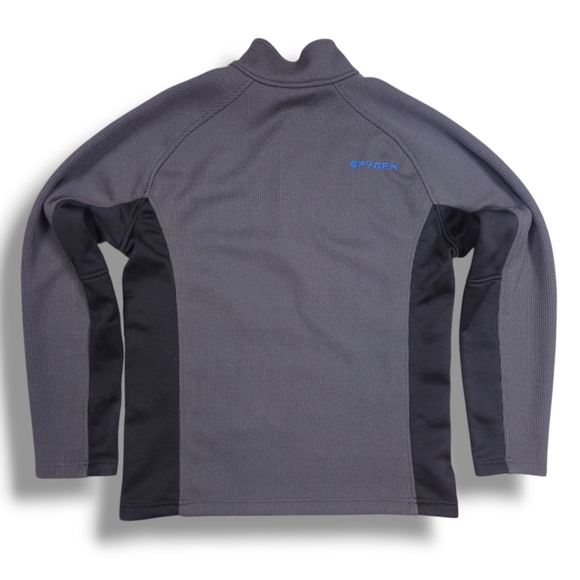 NWOT SPYDER FLEECE HALF ZIP PULLOVER SWEATER - Picture 3 of 5